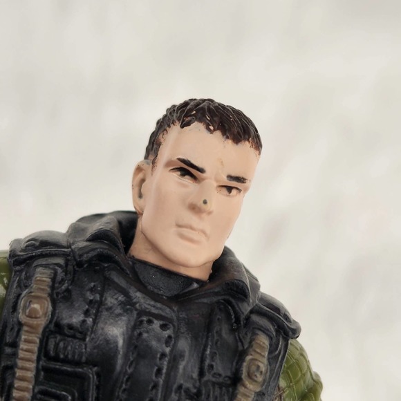 Chap Mei 4" Military Action Figure Used Vintage - Picture 3 of 4